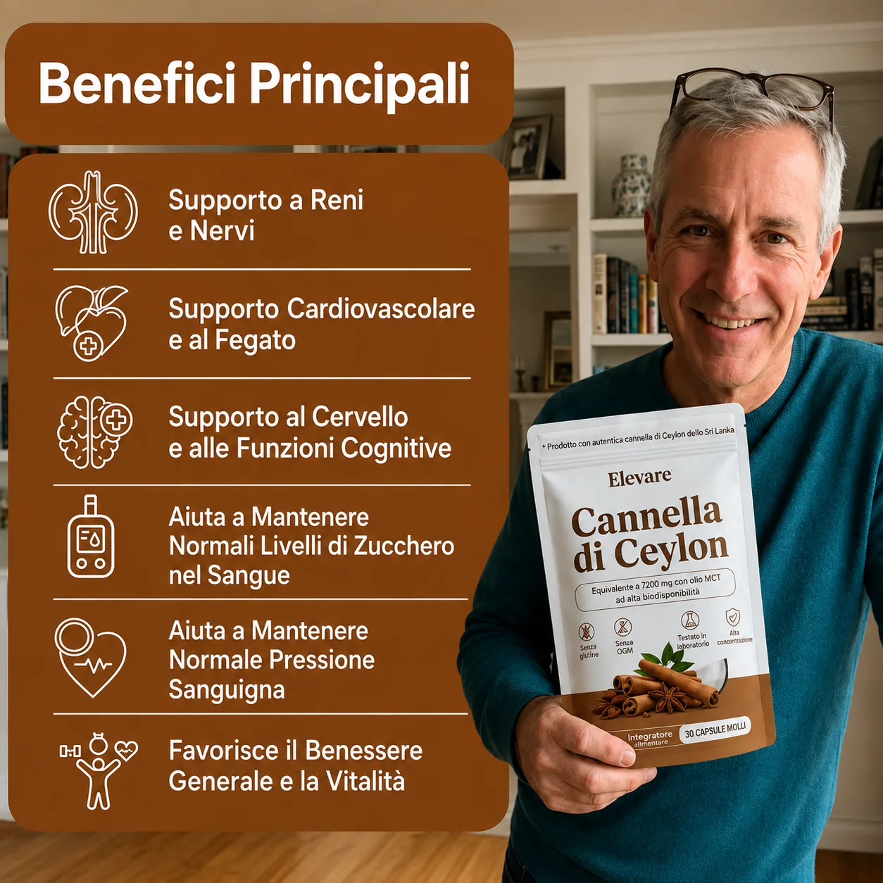Benefici principali della Cannella di Ceylon Elevare